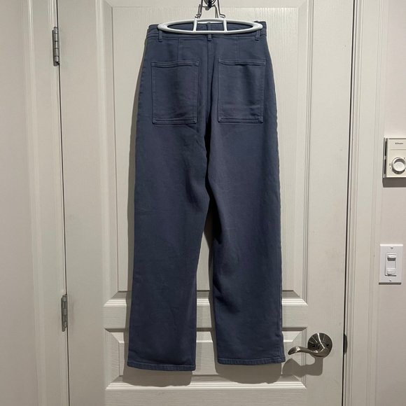 Aritzia Wilfred Free Modern Utility Pant Granite Blue Size 0 - Picture 5 of 5